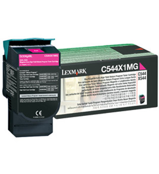 Lexmark C544 C546 X544 X546 MagentaXhy Ret Prg Toner