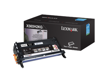 Lexmark X560n Black High Yield Toner 10k Pages