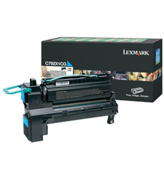 Lexmark C792 Cyan Extra High Return Program