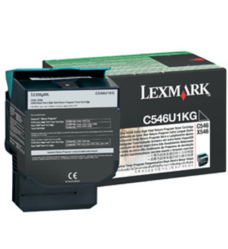 Lexmark C546 Black Xhy Ret Prg Cartridge (8k)