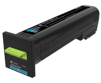 Lexmark CS820 Cyan Extra High Yield Return Program