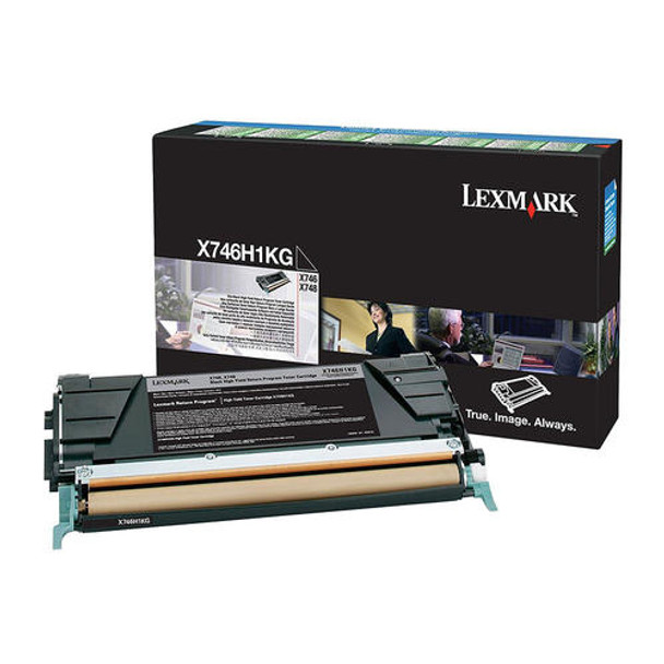 Lexmark Toner Cartridge Black 12k Return Program X746H1KG