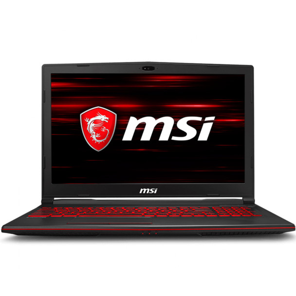 MSI GF63 GTX 1650 Max Q Gaming Laptop 15.6" FHD, Intel i7-8750H 6 Core, 16GB RAM, 512GB NVME SSD