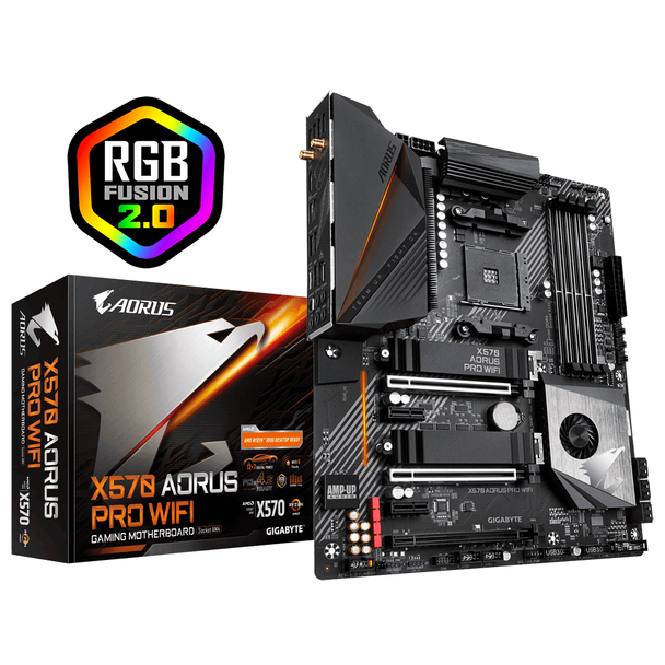 Gigabyte X570I Aorus Pro Wifi ITX For AMD Ryzen 2nd/3rd Gen CPU AM4 X570 2XDDR4 DIMM 1XPCIE X16 5XUSB 1XType C 2XHDMI/ DP LAN AC Wi-Fi + BT