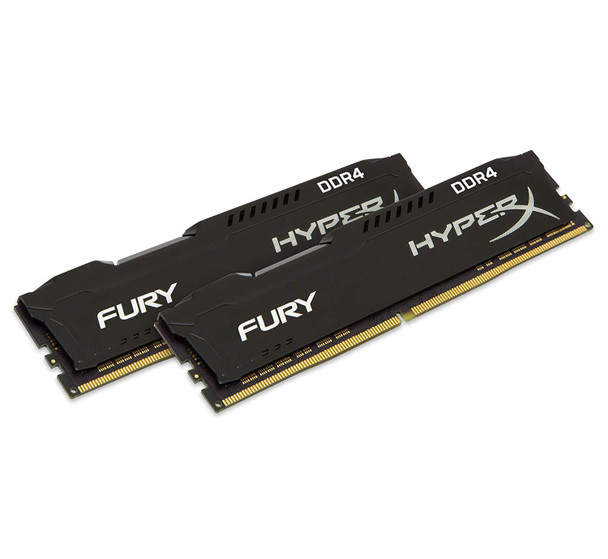 KINGSTON 16GB 3200MHz DDR4 CL18 DIMM (Kit of 2) 1Rx8 HyperX FURY Black