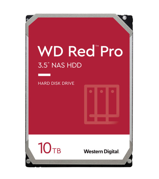 WD Red Pro 10TB NAS HDD 3.5" SATA 256MB CACHE 7200RPM 5YRS WTY