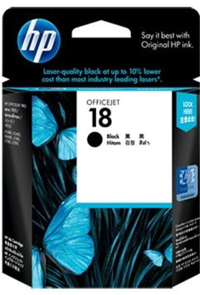 HP 18 Black Ink Cartridge C4936a
