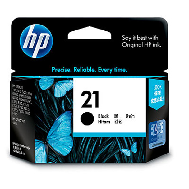 HP 21 Ink Cartridge Black Ap