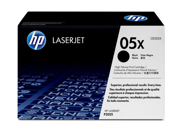 HP 05X Black HY LJ Toner Cartridge CE505x