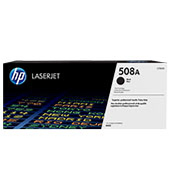 HP 508A Black LJ Toner Cartridge-cf360a