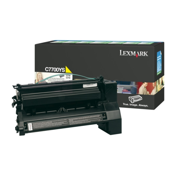 Lexmark C772 Yellow Ret Prg Print Cartridge 6k Pg