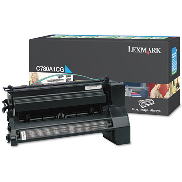 Lexmark C780 Cyan Ret Program Print Cartridge 6k Pg