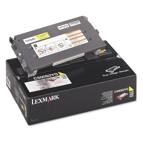 Lexmark C500/x500/x502 Yellow Toner(1 500 Pages)