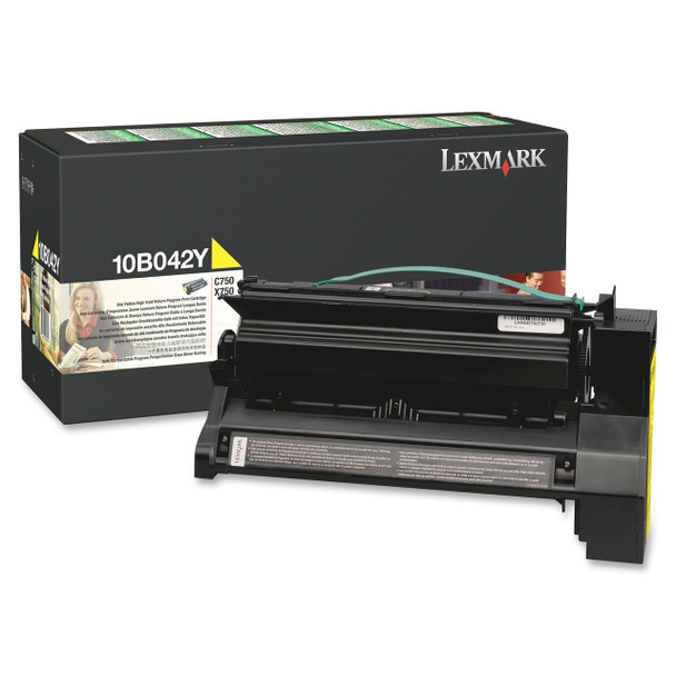Lexmark C750 Yellow HY Ret Prg Cartridge 15k Pages