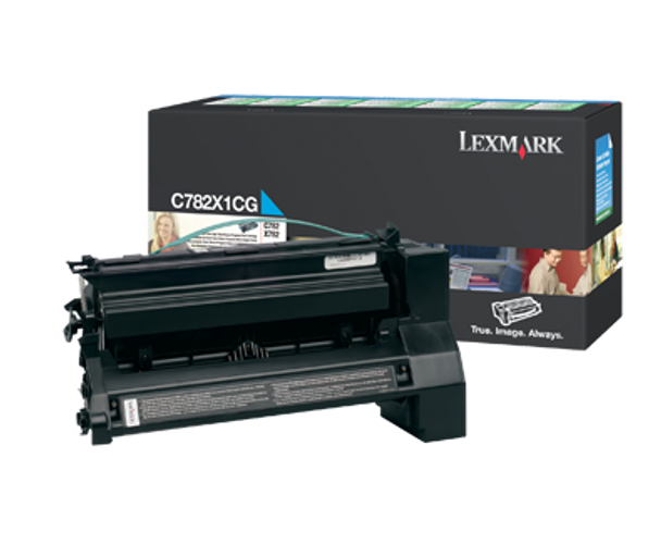 Lexmark C782 Cyan Ret Extra HY Print Cartridge 15k Pg