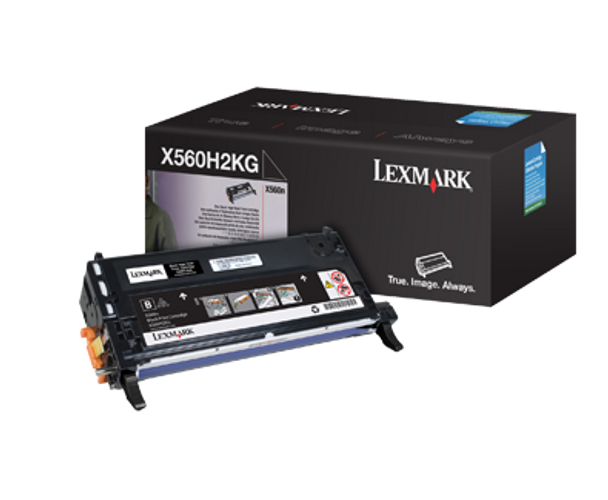 Lexmark X560n Black High Yield Toner 10k Pages