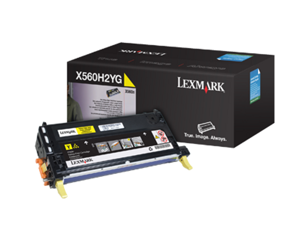 Lexmark X560n Yellow High Yield Toner 10k Pages