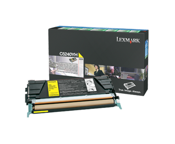 Lexmark C524/c532/c534 Yellow HY Ret Prg Cartridge (5k)