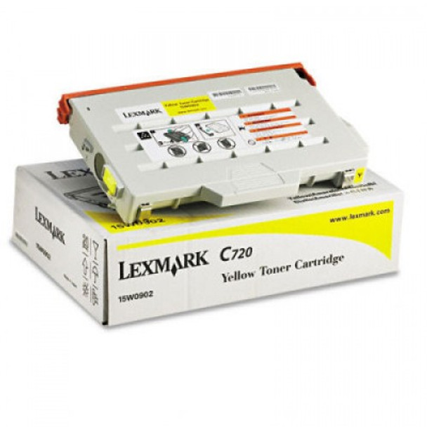 Lexmark C720 Yellow Toner Cartridge 7.2k Pages