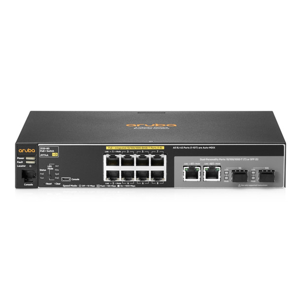 HPE 2530-8g-poe+ Switch