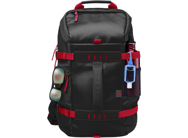 HP 15.6 Odyssey Blk Rd Backpack