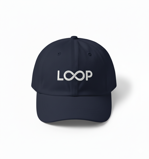 Loop Navy Baseball Cap