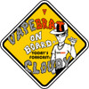 Vape Brat On Board: Bumper Sticker