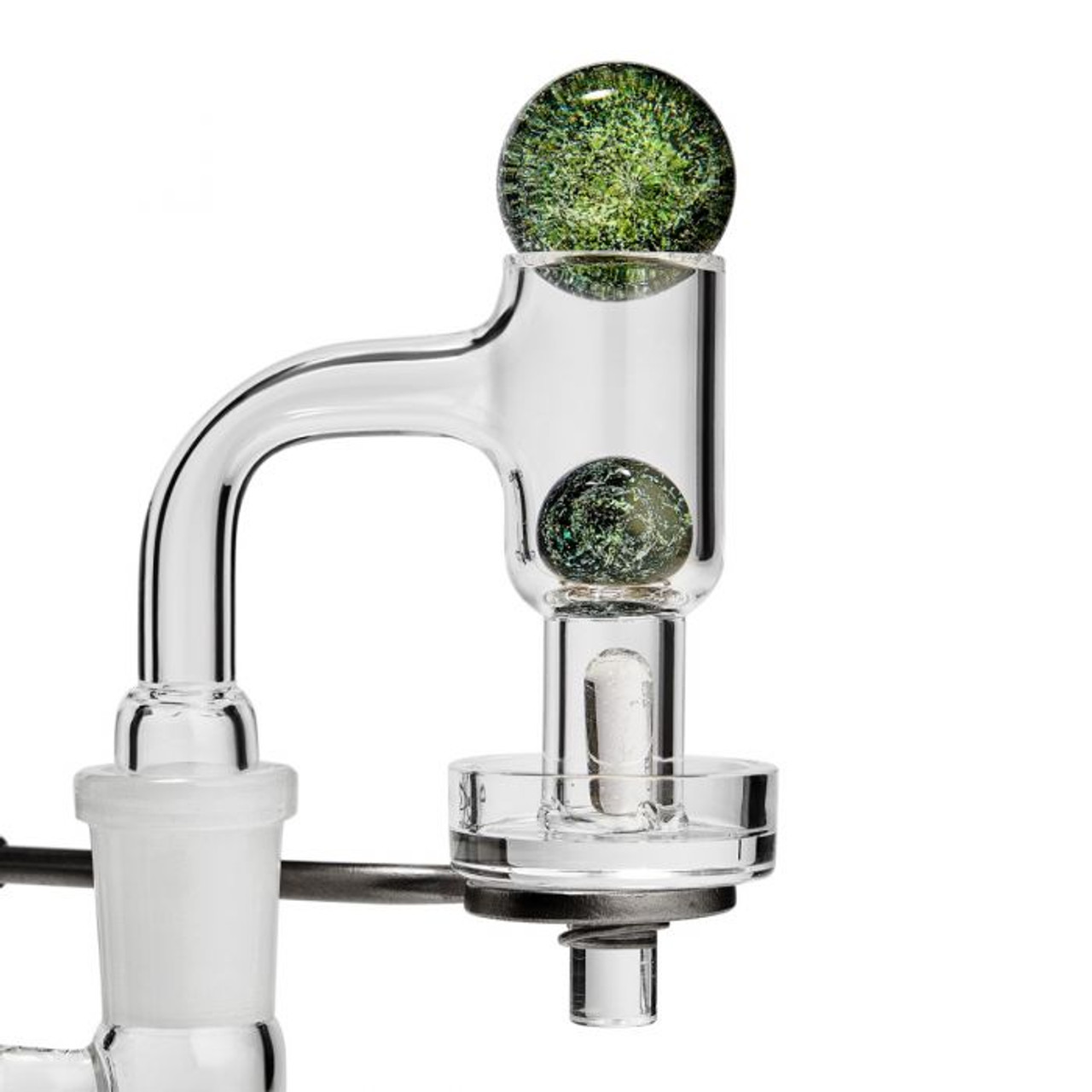 Terp Slurper Enail Banger Full Weld 10mm Male 90 Degree 25mm Dia Bottom