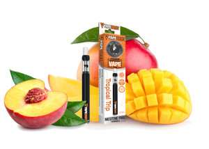 VapeBrat Disposable Nicotine Free Pen: Tropical Trip VapeBrat Disposable Nicotine Free Pen: Tropical Trip