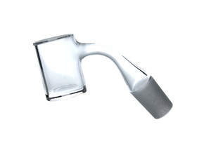 Beveled Fully Welded 2mm Thick Bottom Quartz Banger 18mm Male 45 Degree Beveled Fully Welded 2mm Thick Bottom Quartz Banger 18mm Male 45 Degree