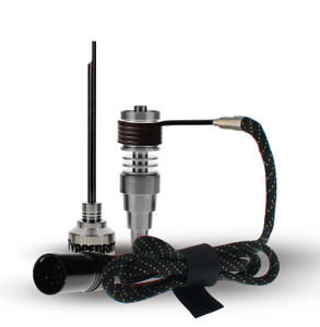 Titanium Enail Coil Kit: 20mm Enail Coil, Dab Nail & Carb Cap Titanium Enail Coil Kit: 20mm Enail Coil, Dab Nail & Carb Cap