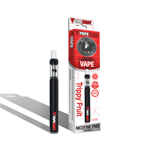 VapeBrat Disposable Nicotine Free Pen: Trippy Fruit