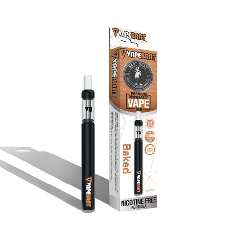 VapeBrat Disposable Nicotine Free Pen: Baked