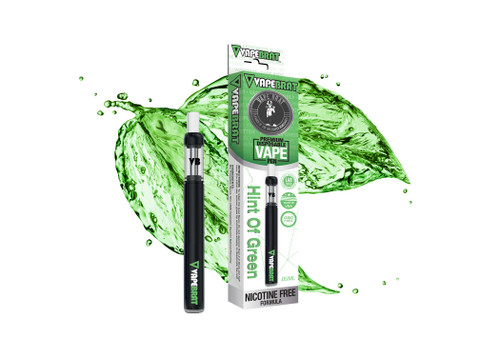 VapeBrat Disposable Nicotine Free Pen: Hint of Green