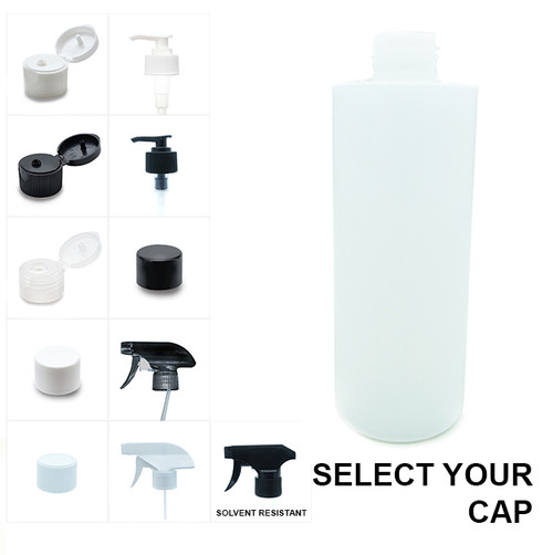 1 Litre Natural HDPE Bottle 28/410 Neck With CAPS