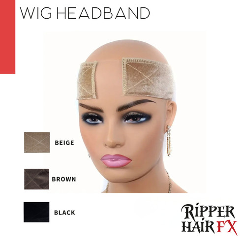 Wig Headband with lace parting
