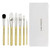 Bdellium Tools SFX Glue Brush 7 Piece Brush Set with Ziplock Pouch