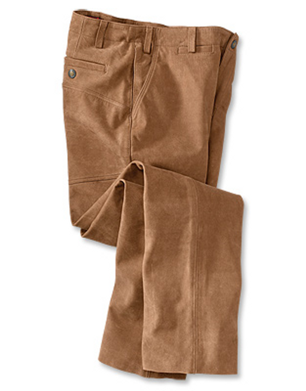 khaki leather pants