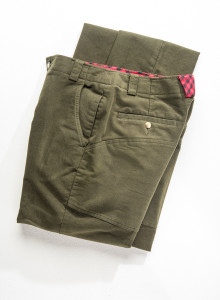 Highland Moleskin Trousers - Loden