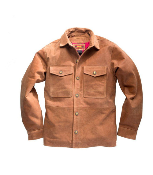 Cumberland Buffalo Nubuck Over Shirt - Cognoc