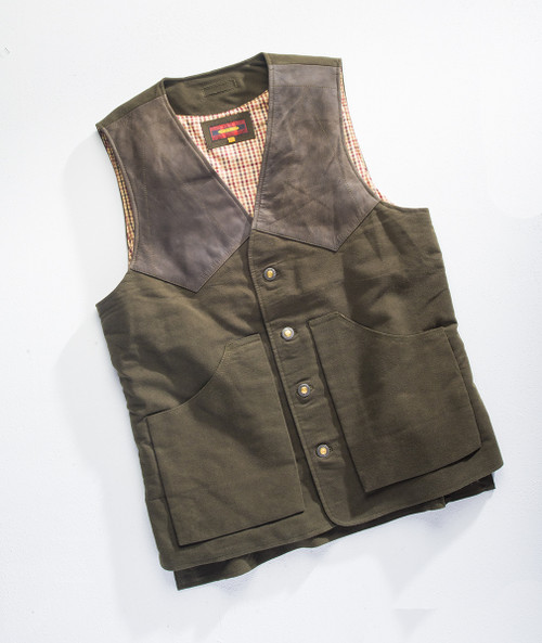 Artemis Moleskin Vest - Loden