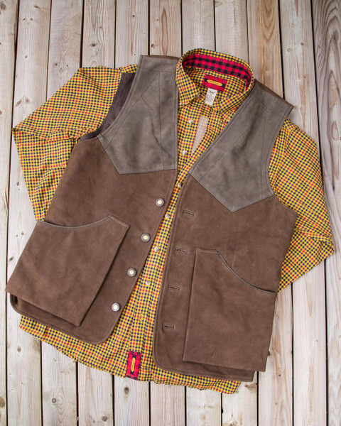 Artemis Vest - Rusted Buffalo Brown