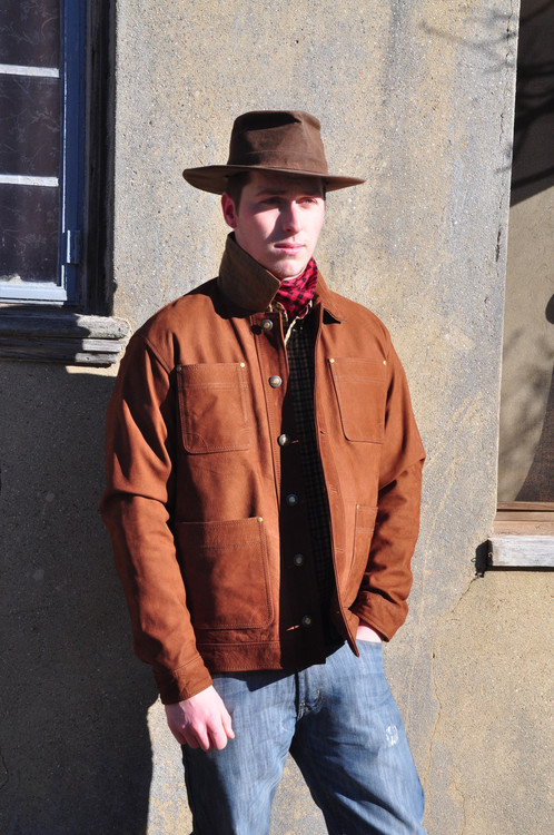 STEWART スチュワート】SCETTRO BUFFALO LETHER JACKET シエトロ 
