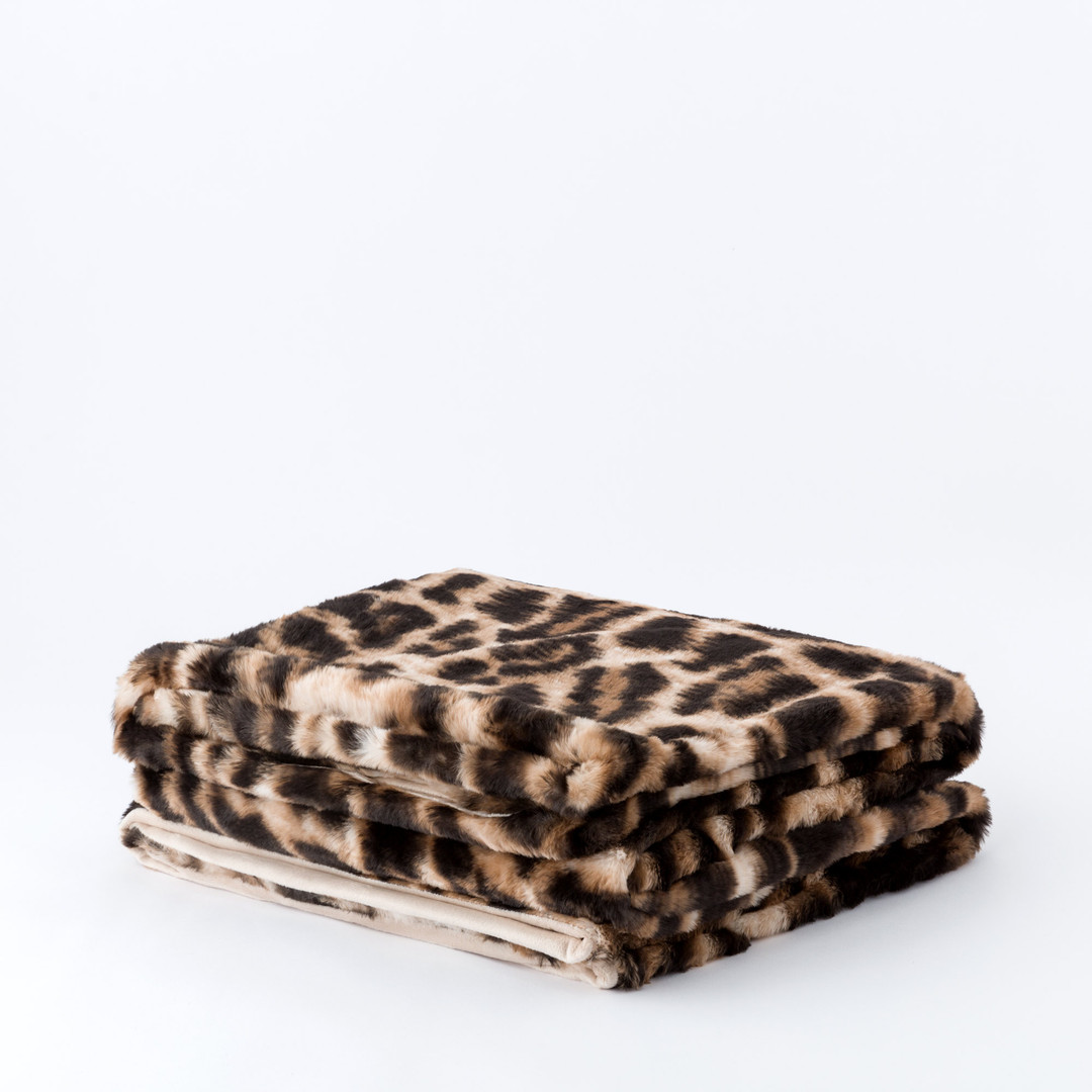Plaid hygge animalier