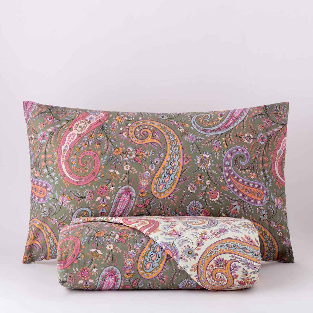 Parure copripiumino in cotone amalia