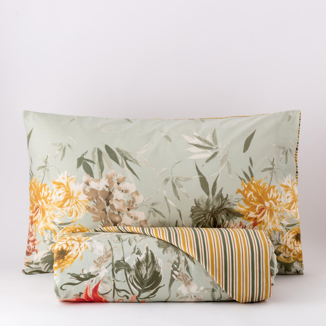 Parure copripiumino in cotone anais