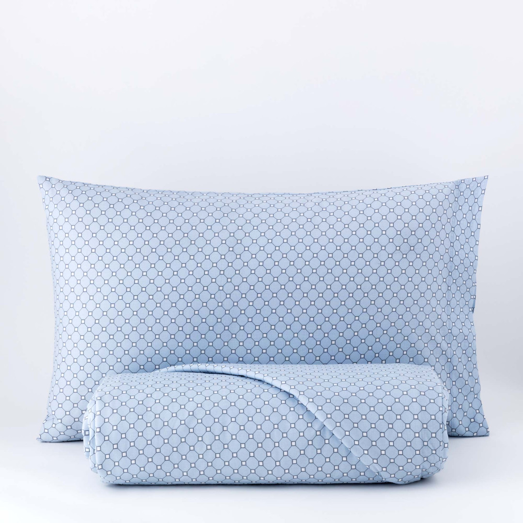 Parure copripiumino in cotone kaleido