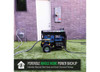 DuroMax Portable Tri-Fuel Generator with CO Alert, 13,000 Surge Watts, 10,500 Rated Watts, Electric Start