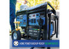 DuroMax Portable Tri-Fuel Generator with CO Alert, 13,000 Surge Watts, 10,500 Rated Watts, Electric Start