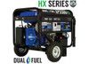 DuroMax Dual Fuel Generator with CO Alert, 5500 Surge Watts, 4500 Rated Watts, Electric Start